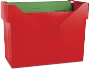 Donau MINI ARCHIWUM DONAU Z 5 TECZKAMI, PLASTIKOWE, CZERWONE - 7422001PL-04