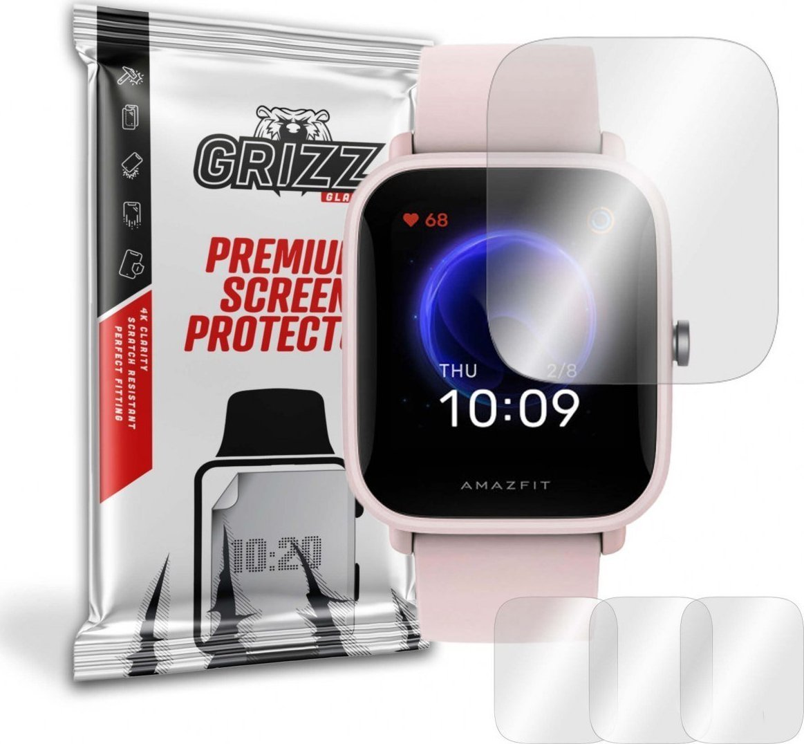 GrizzGlass Folia hydrożelowa Grizz Amazfit Bip U