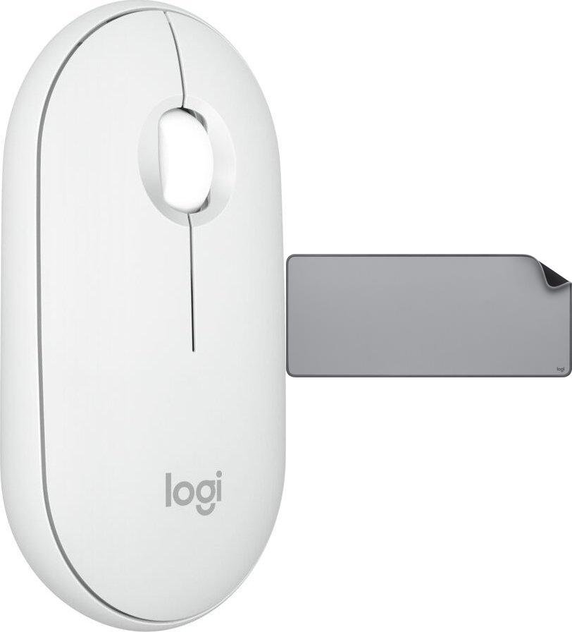Mysz Logitech Pebble Mouse 2 M350s (910-007013) + Studio Series - MID GREY (956-000052)