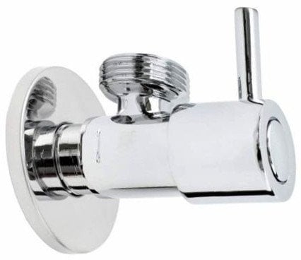 Invena zawór kątowy z głowicą ceramiczną 1/2"x1/2", chrom ZW-43-015