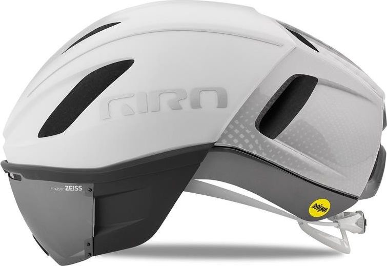 Giro Kask czasowy VANQUISH INTEGRATED MIPS matte white silver r. S, 51-55 cm (304307)