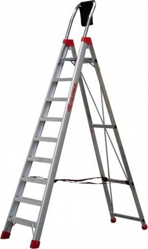 Faraone DRABINA LADY9, ALUMINIOWA PROFESJONALNA 9 STOPNI