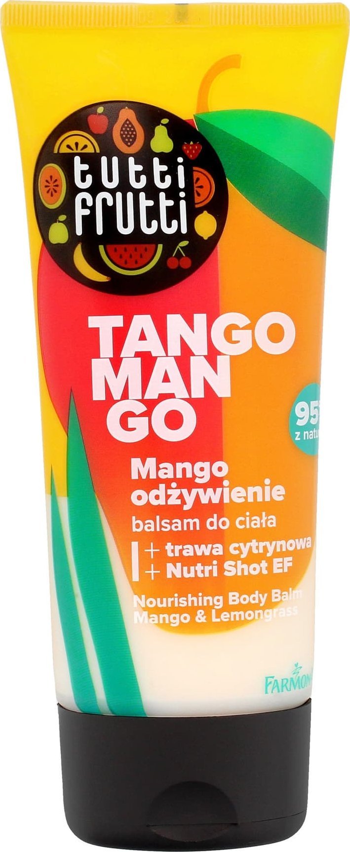 Farmona Farmona Tutti Frutti Balsam do ciała odżywczy "Tango Mango" - Mango & Trawa Cytrynowa 200ml