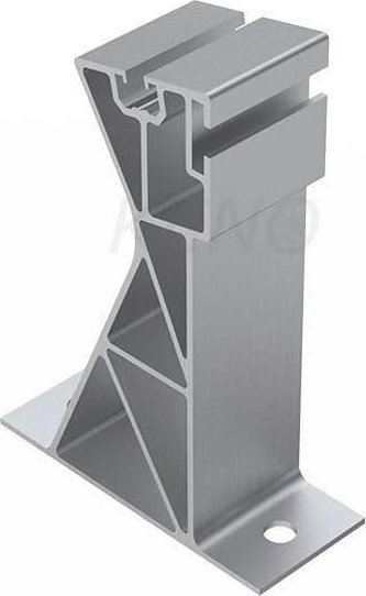 Keno Uchwyt skrajny wysoki do konstrukcji balastowej PV (K-45-7)