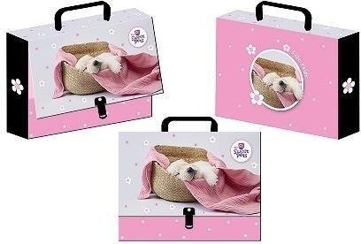 Teczka z rączką walizeczka The sweet pets Pies