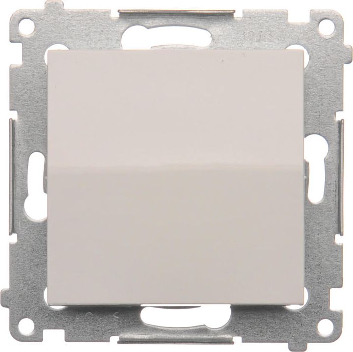 Kontakt-Simon Przycisk pojedynczy Simon 54 rozwierny 10AX 250V biały (DPR1.01/11)