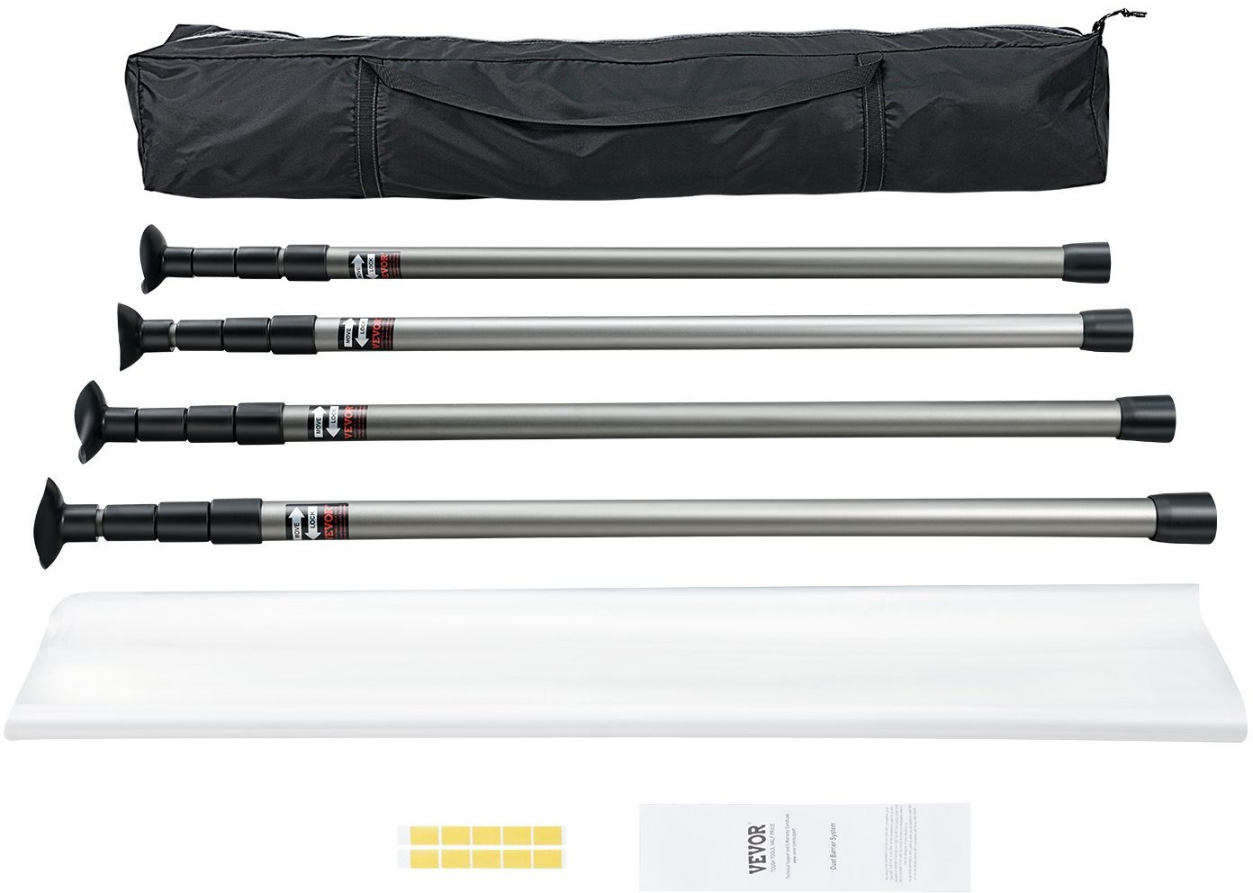 Kurtyna przeciwpyłowa drzwi remontowe przeciwpyłowe 4m