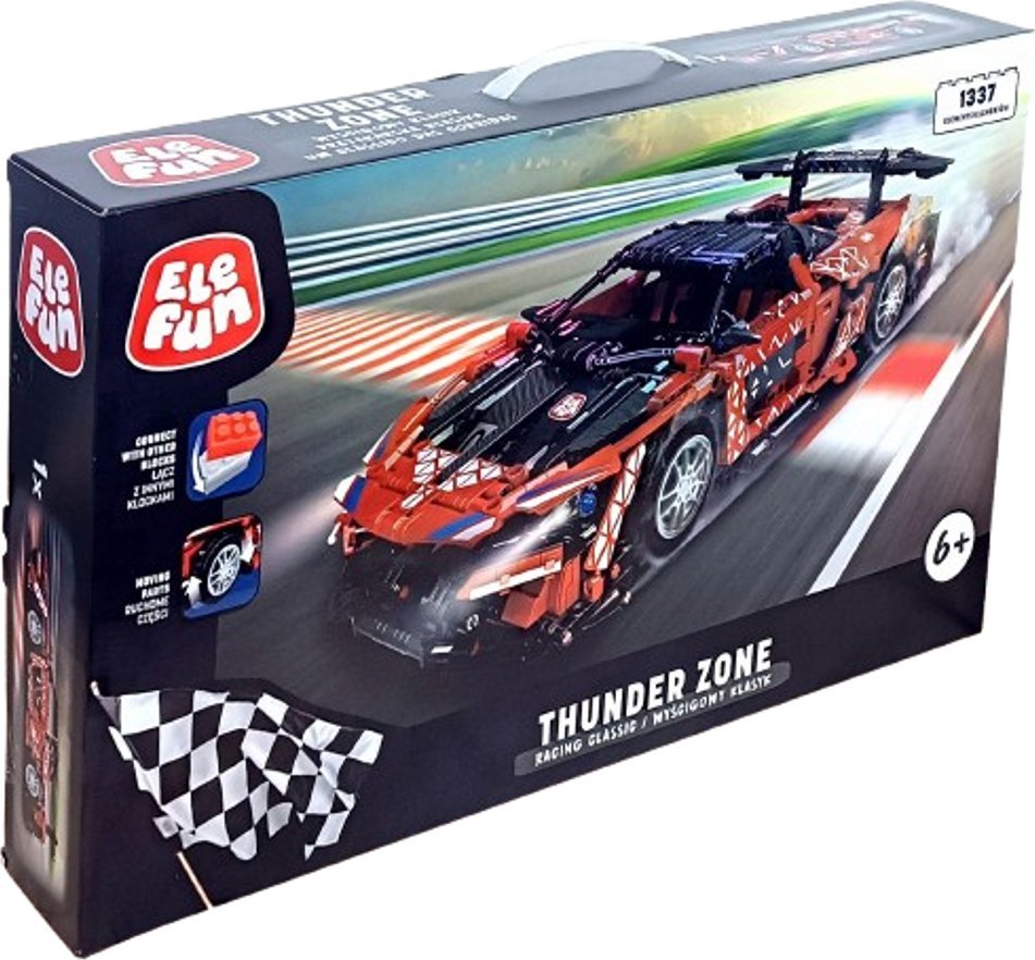 Klocki Elefun Thunder Zone Wyścigowy klasyk C0923