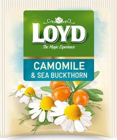 Loyd Herbata ziołowo-owocowa Rumianek z Rokitnikiem 20 torebek
