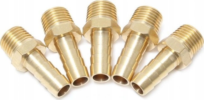 Partner Króciec pneumatyczny gwint zewnętrzny 1/4" - "jodełka" 12mm