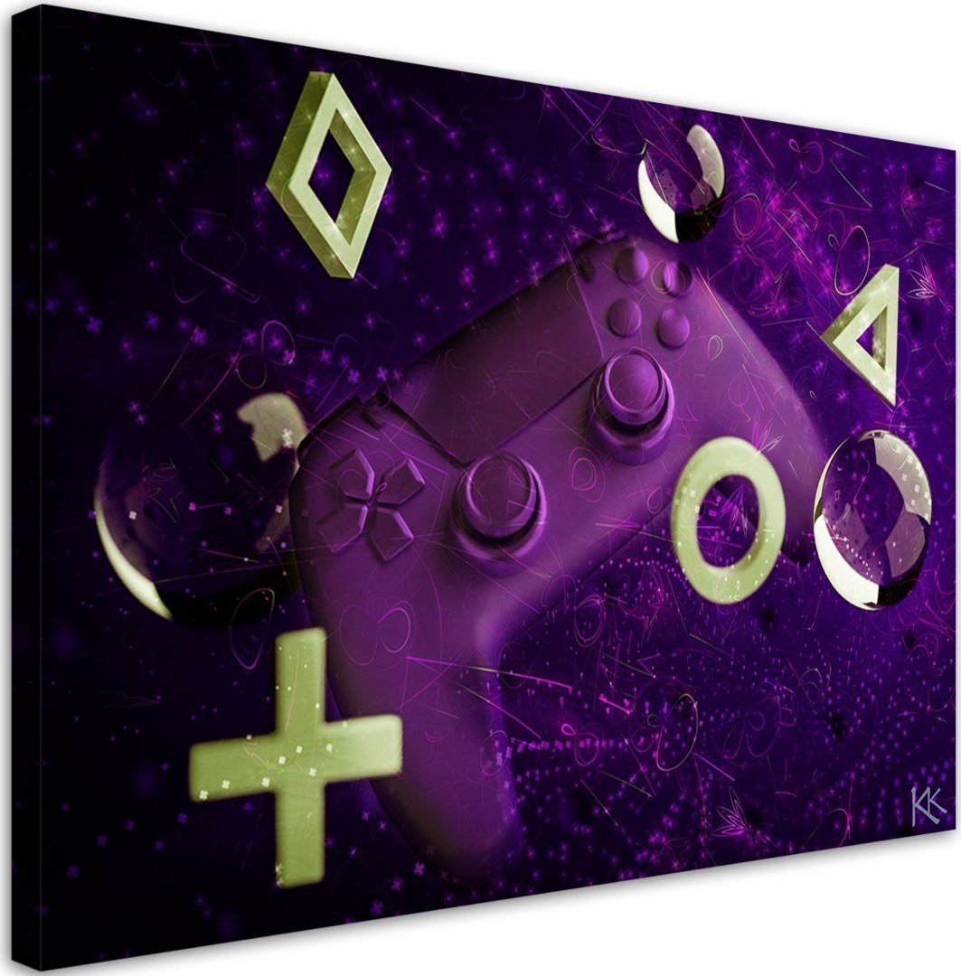 Feeby Obraz na płótnie, Konsola do Gry - 120x80