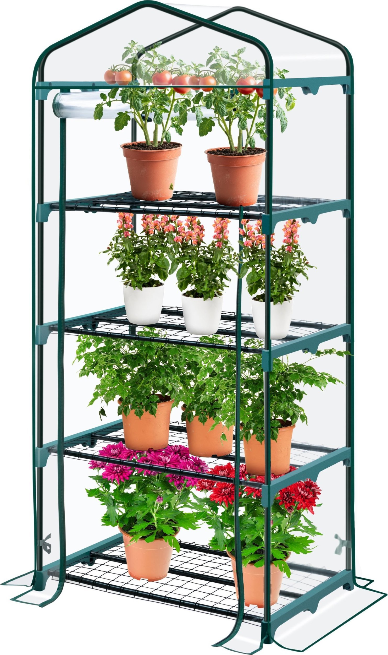 SZKLARNIA FOLIOWA Z PÓŁKAMI KANWOD SHELV