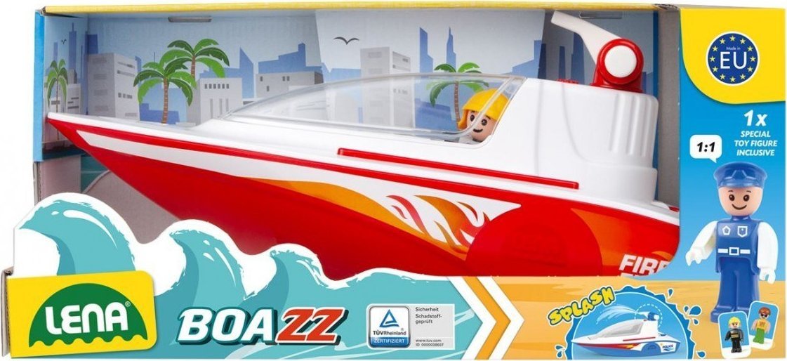 Lena Boazz Łódź strażacka z armatką wodną pudełko