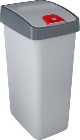 Kosz na śmieci Keeeper uchylny srebrny (060700296 Alt)