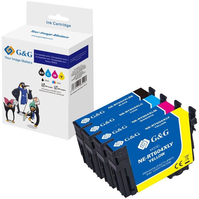 Tusz G&G Tusz do drukarek Multipack kompatybilny z Epson 604XL