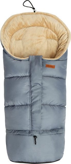 Sensillo ŚPIWOREK COMBI 3w1 MINKY - GRAPHITE/BEIGE