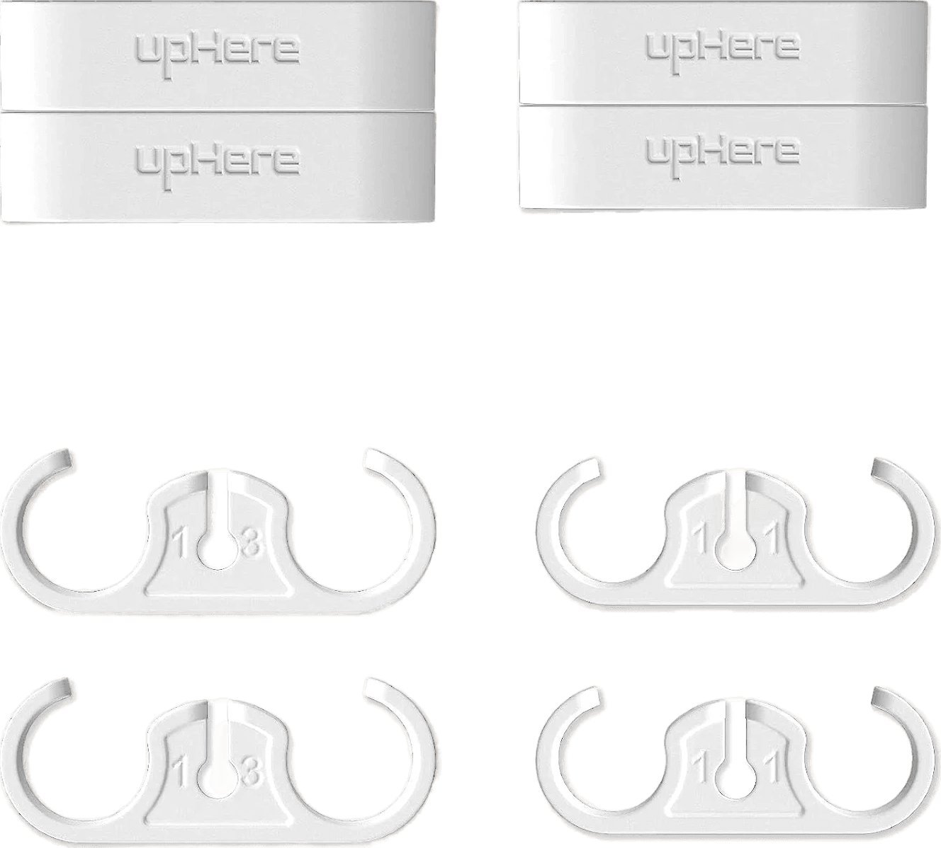 Grzebienie do porządkowania przewodów chłodzenia wodnego AiO białe