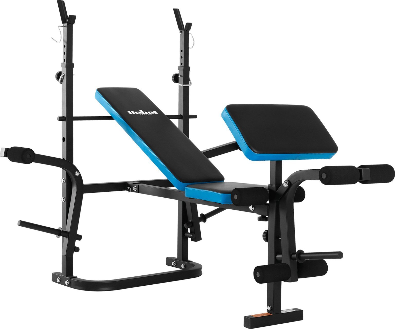 Rebel Ławka treningowa regulowana wielofunkcyjna z modlitewnikiem ACTIVE