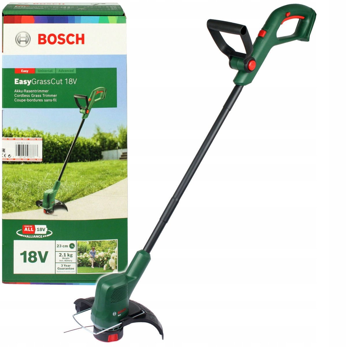 PODKASZARKA EasyGrassCut 18V-230 BT
