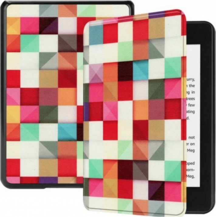 Pokrowiec Pan i Pani Gadżet Etui do Amazon Kindle 10 Kwadraty