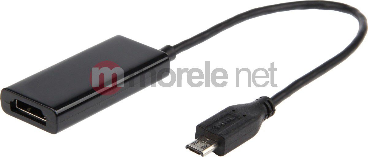 Adapter USB Gembird microUSB - HDMI Czarny (AMHL003)