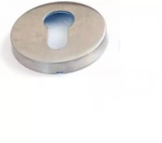 DOOR KEY PLATE FOR CYLINDER T2 SILVE