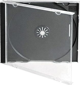 Omega Pudełko Jewel Case, Czarne (56928)