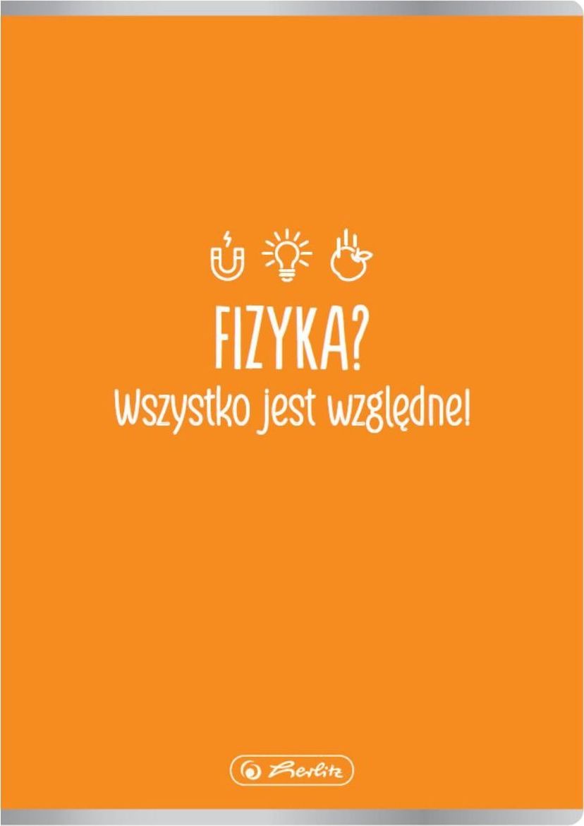 Herlitz Zeszyt A5 60k kratka fizyka soft touch HERLITZ