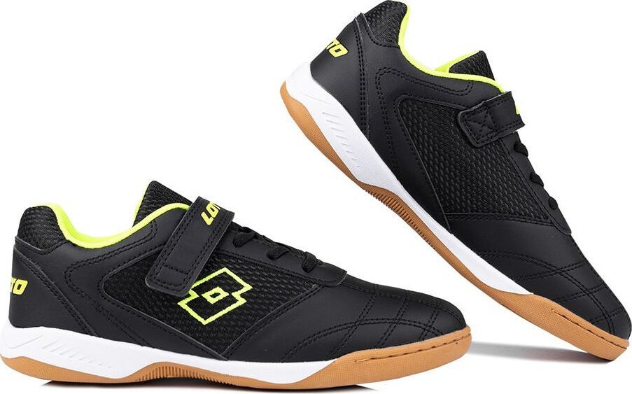 Lotto Buty dziecięce Lotto Whizzer K czarno-żółte 2600120K 1124 31