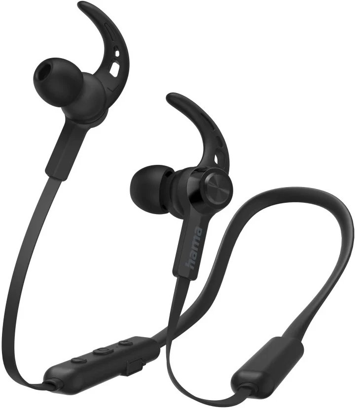 SŁUCHAWKI DOKANAŁOWE “FREEDOM NECK II“ Z MIKROFONEM NEW CZARNE