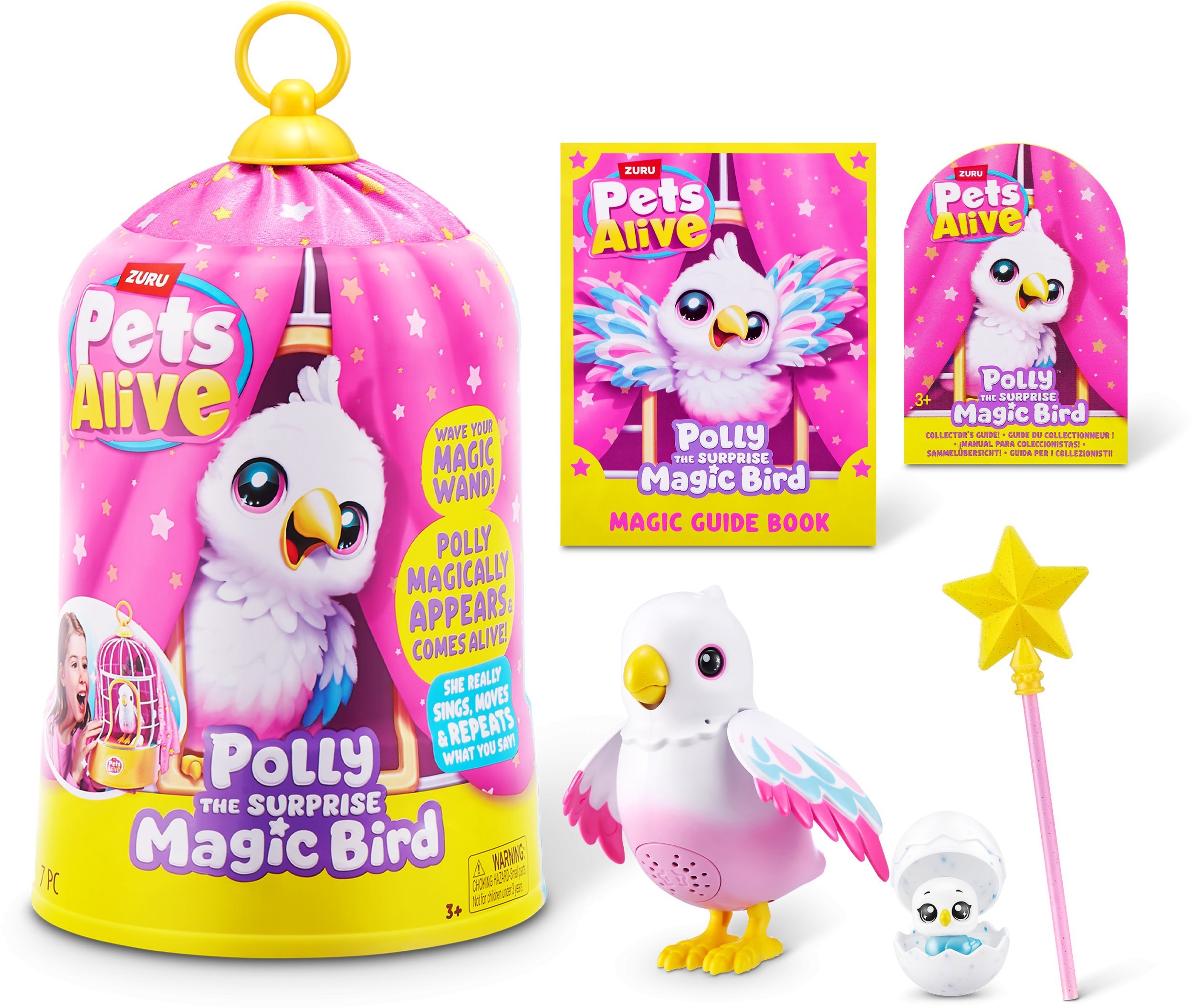 PETS ALIVE Interactive toy Polly the Surprise Magic Bird