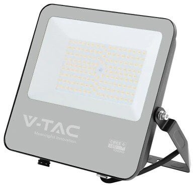 Naświetlacz V-TAC Projektor LED CREE CHIP 100W 135lm/W czarna obudowa przewód 1m IP65 VT-44101 6500K 11480lm 6 lat gwarancji