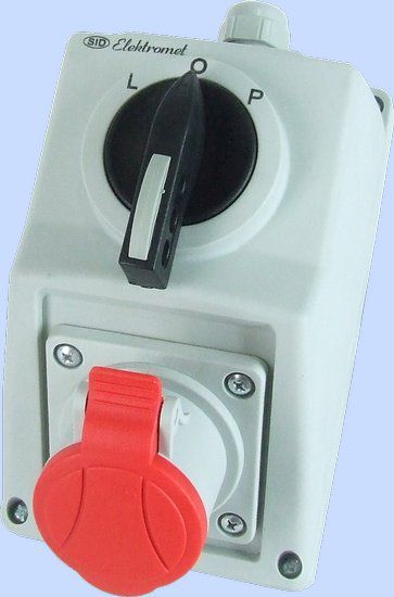 Elektromet Zestaw instalacyjny L-0-P 16A 4P IP54 (971607)