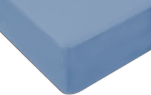 Darymex Prześcieradło jersey z gumką Niebieski/80x160