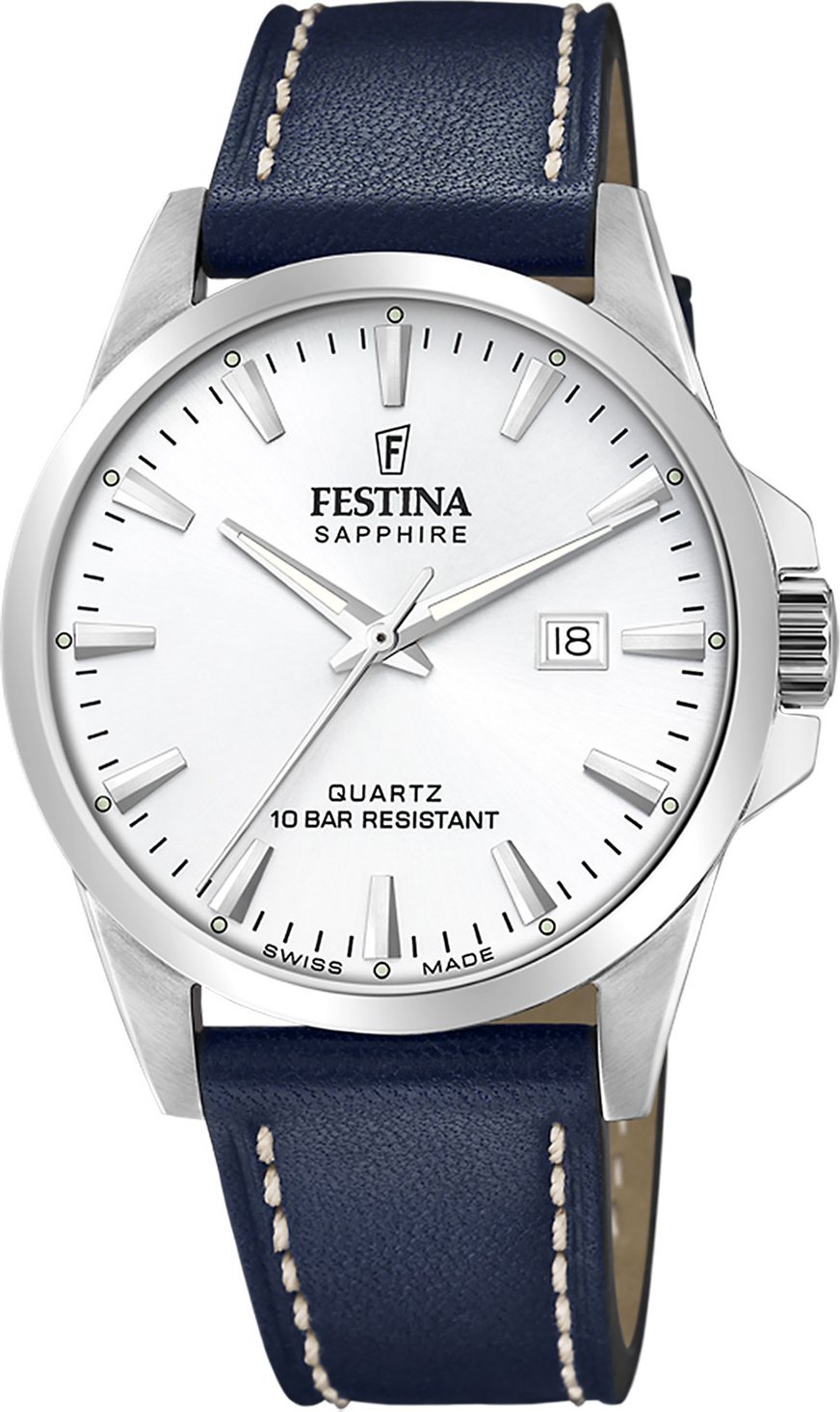 Zegarek Festina Zegarek męski Festina F20025-2 niebieski