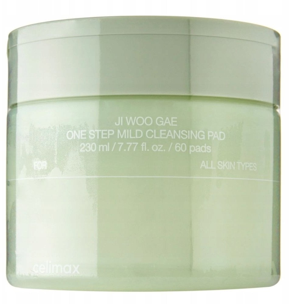 CELIMAX_Ji Woo Gae One Step Mild Cleansing Pad płatki oczyszczająco nawilżające 60szt