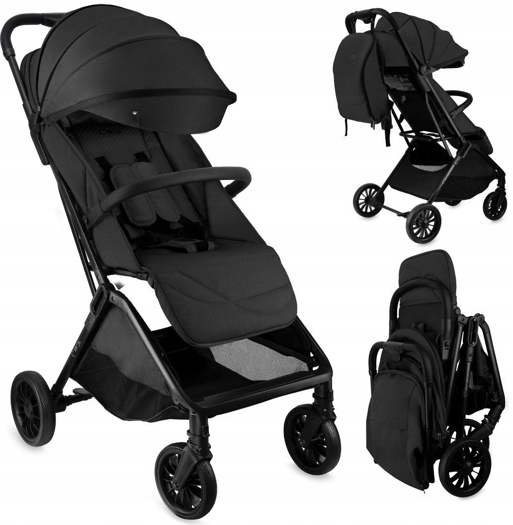 Sportinis vežimėlis MoMi Andrea, black