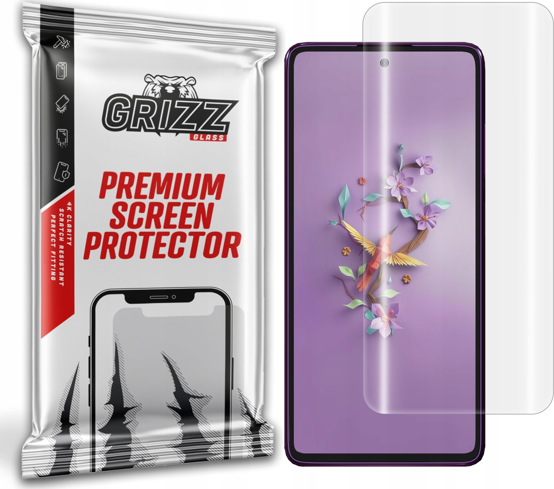 GrizzGlass Folia hydrożelowa GrizzGlass Hydrofilm do HMD Crest Max