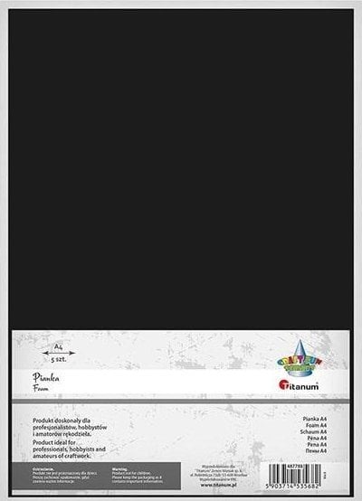 Titanum Pianka A4 5szt. czarna
