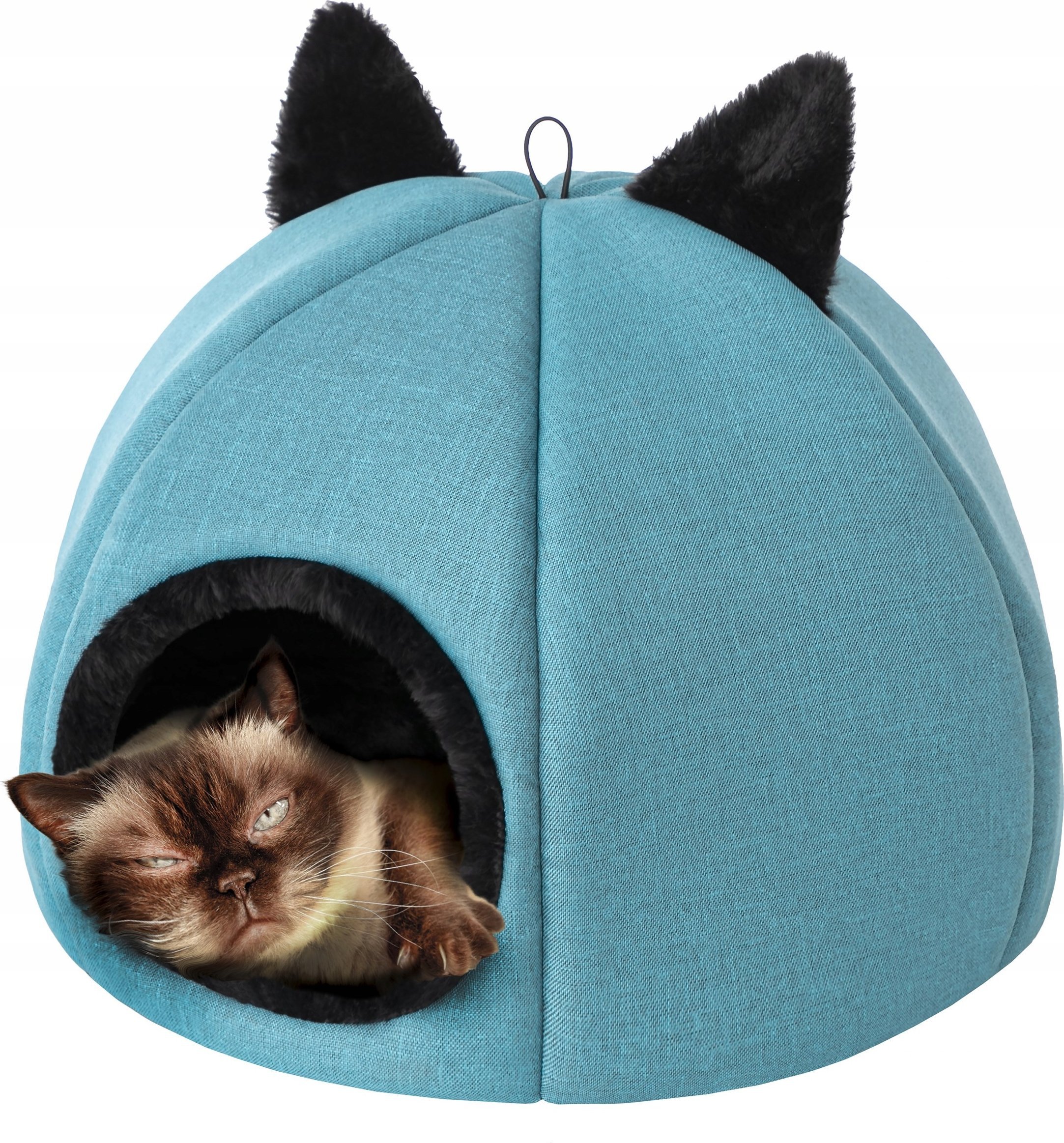 DOGGY R1 KITTY HEAD NIEBIESKI