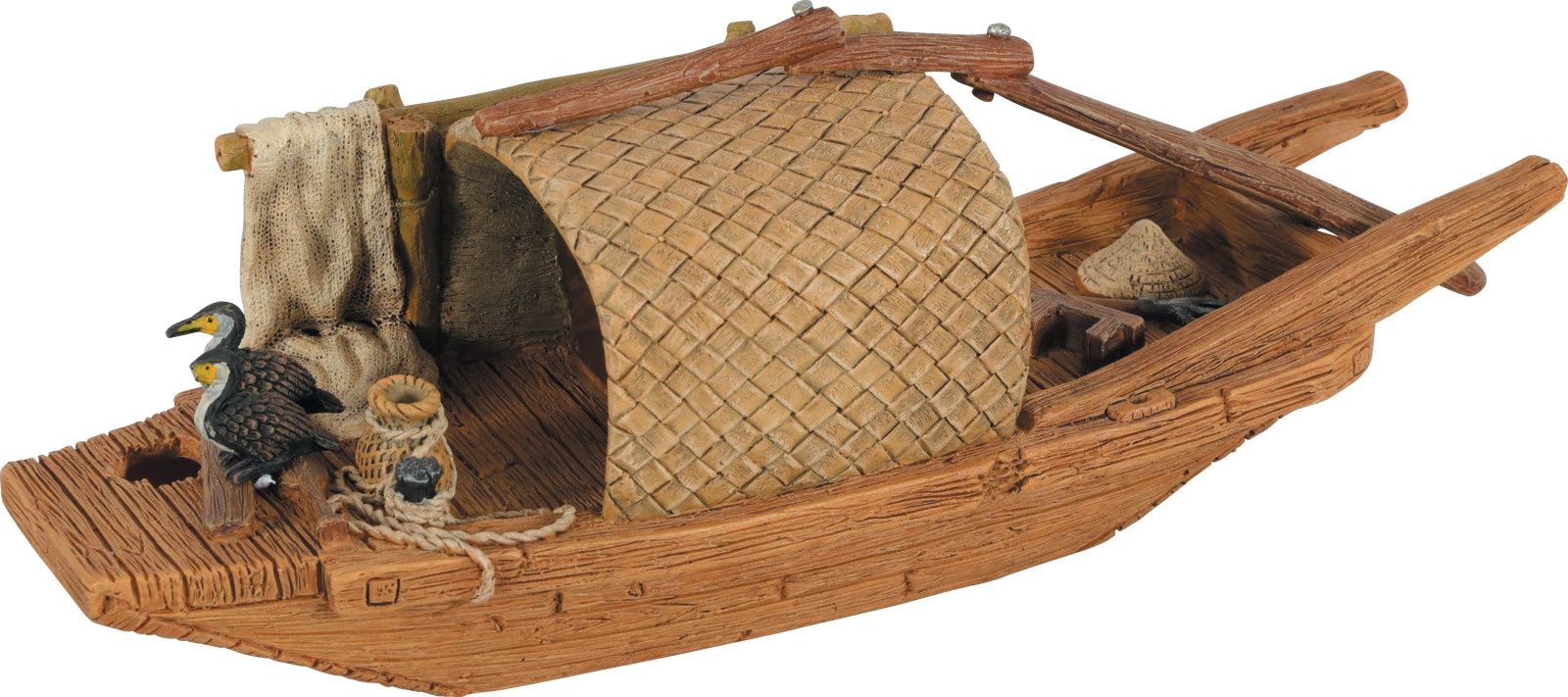 Zolux Dekoracja akwarystyczna Łódź rybacka model 2 L