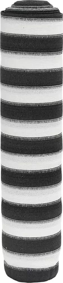 vidaXL Siatka cieniująca, antracytowo-biała, 1,8x25 m, HDPE, 195 g/m