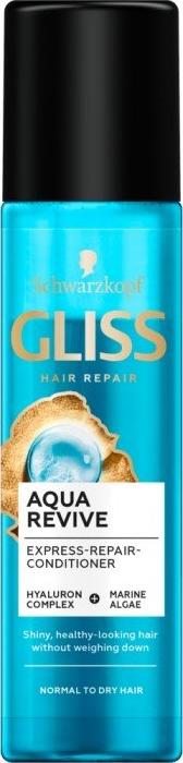Gliss Kur GLISS_Aqua Revive Express Repair Conditioner ekspresowa odżywka do włosów normalnych i suchych w sprayu bez spłukiwania 200ml