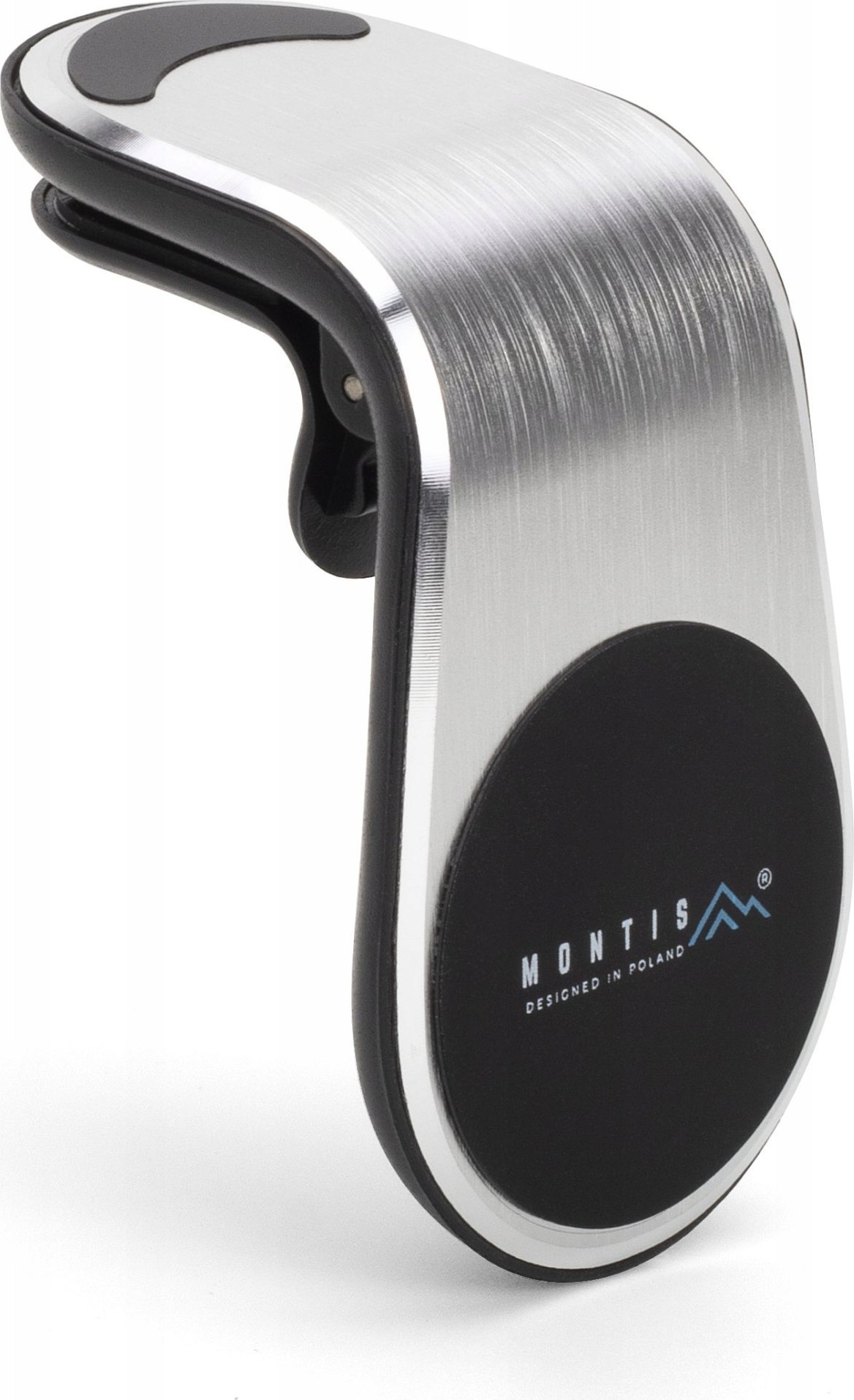 Montis Uchwyt samochodowy magnetyczny do kratki nawiewu srebrny MT136-S MONTIS