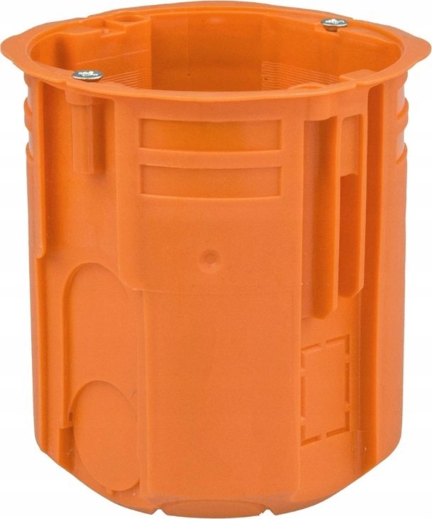 Simet Puszka podtynkowa 60 mm super-głęboka 80 mm łączona za pomocą łącznika KD71 ZV60GFw pomarańczowa 33335008