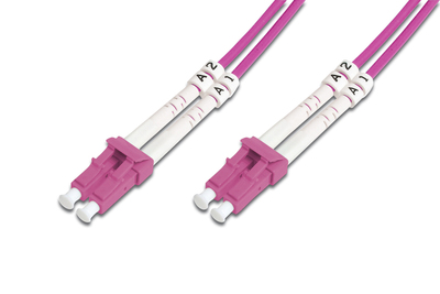Digitus Patchcord światłowodowy LC/LC, OM4, 10m (DK-2533-10-4)