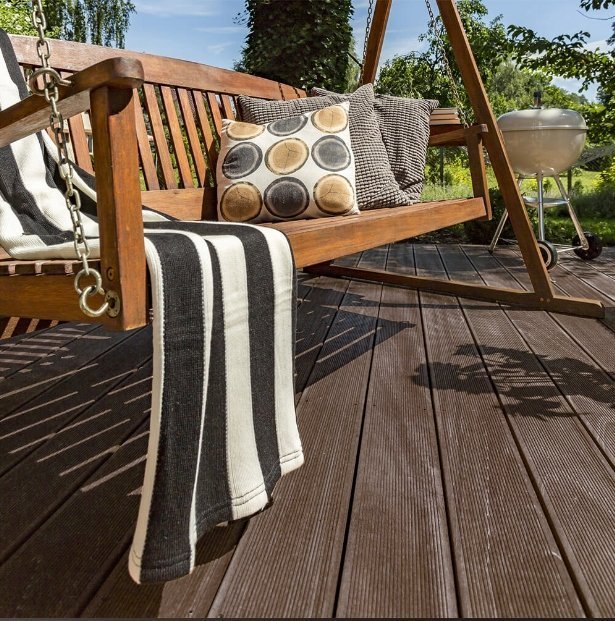 HDL Deska tarasowa kompozytowa ciemny brąz220x14,6 2m2