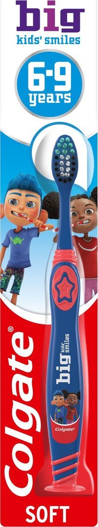 Colgate Big kids smiles szczoteczka do zębów dla dzieci-soft 6-9 lat