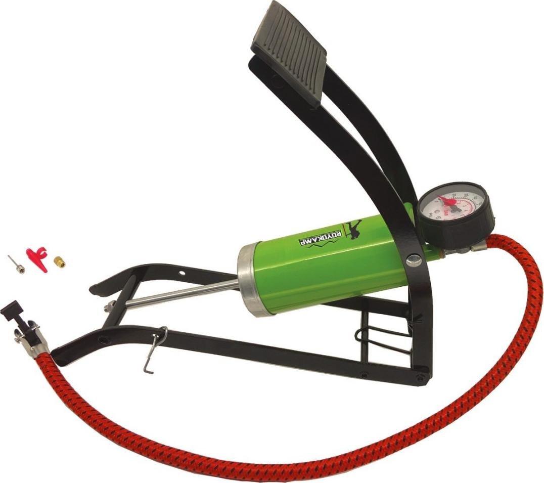 Royokamp Pompka nożna campingowa z manometrem 55x120mm