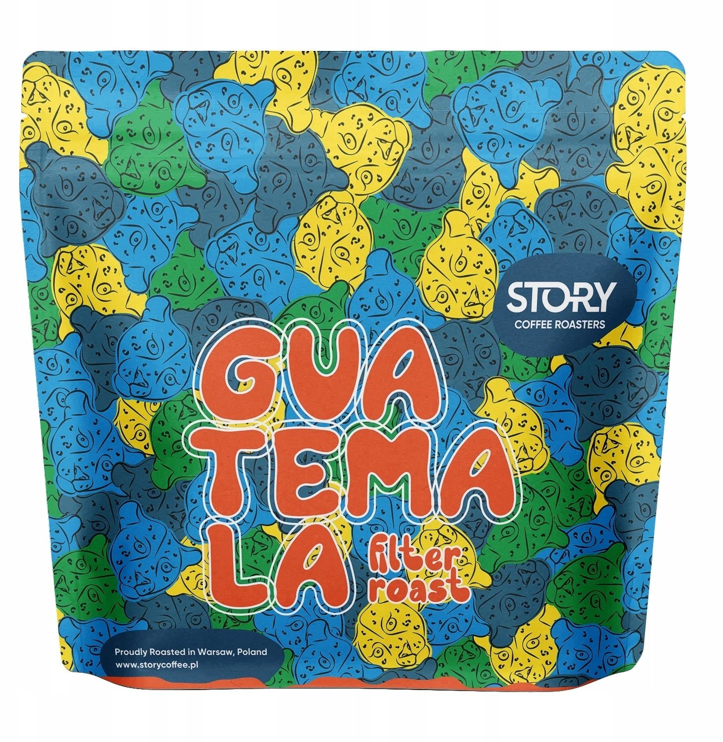 Kawa ziarnista Story Palona Guatemala Agua Tibia 250g